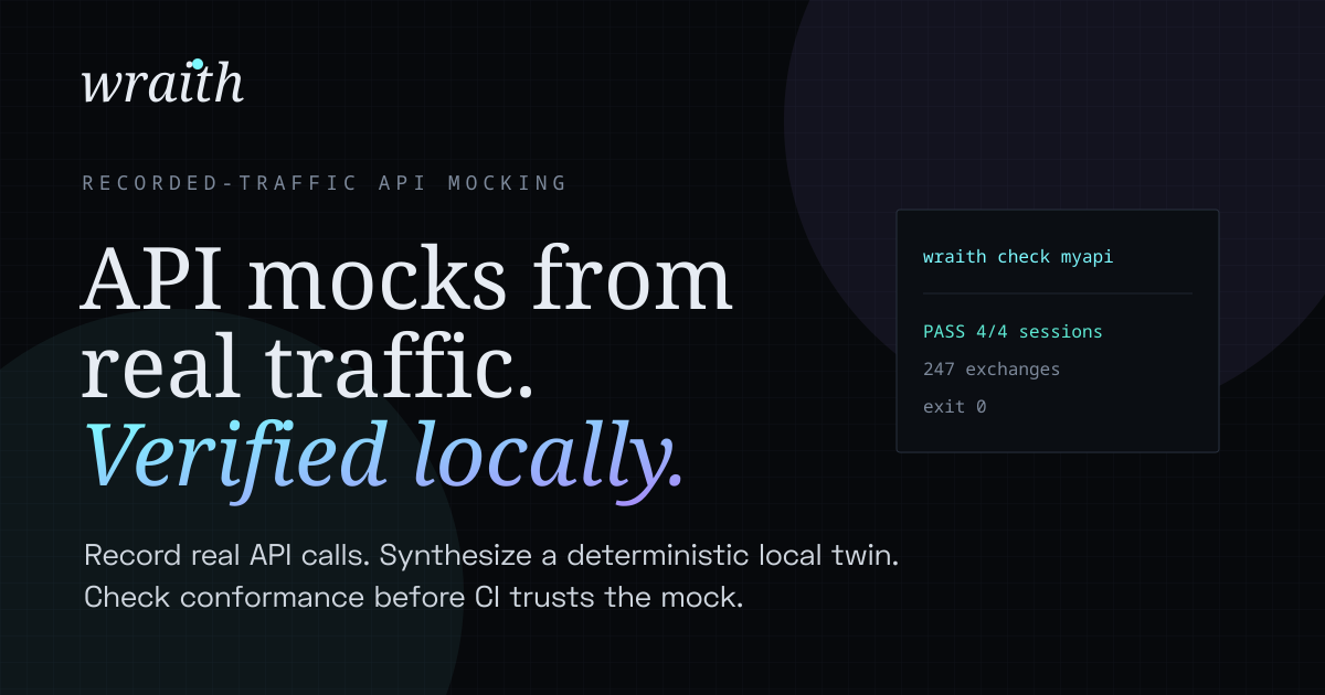Wraith API twin lifecycle | wraith